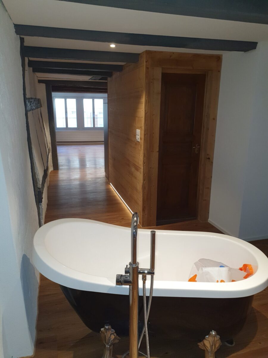 Altbausanierung Wohnung Altstätten