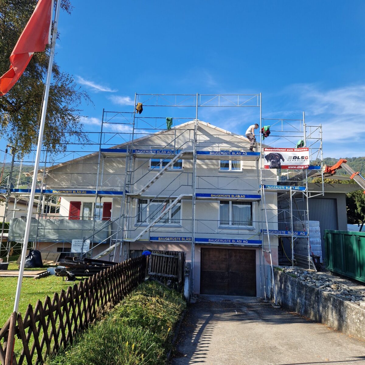 Dachisolierung EFH Hutter Au SG