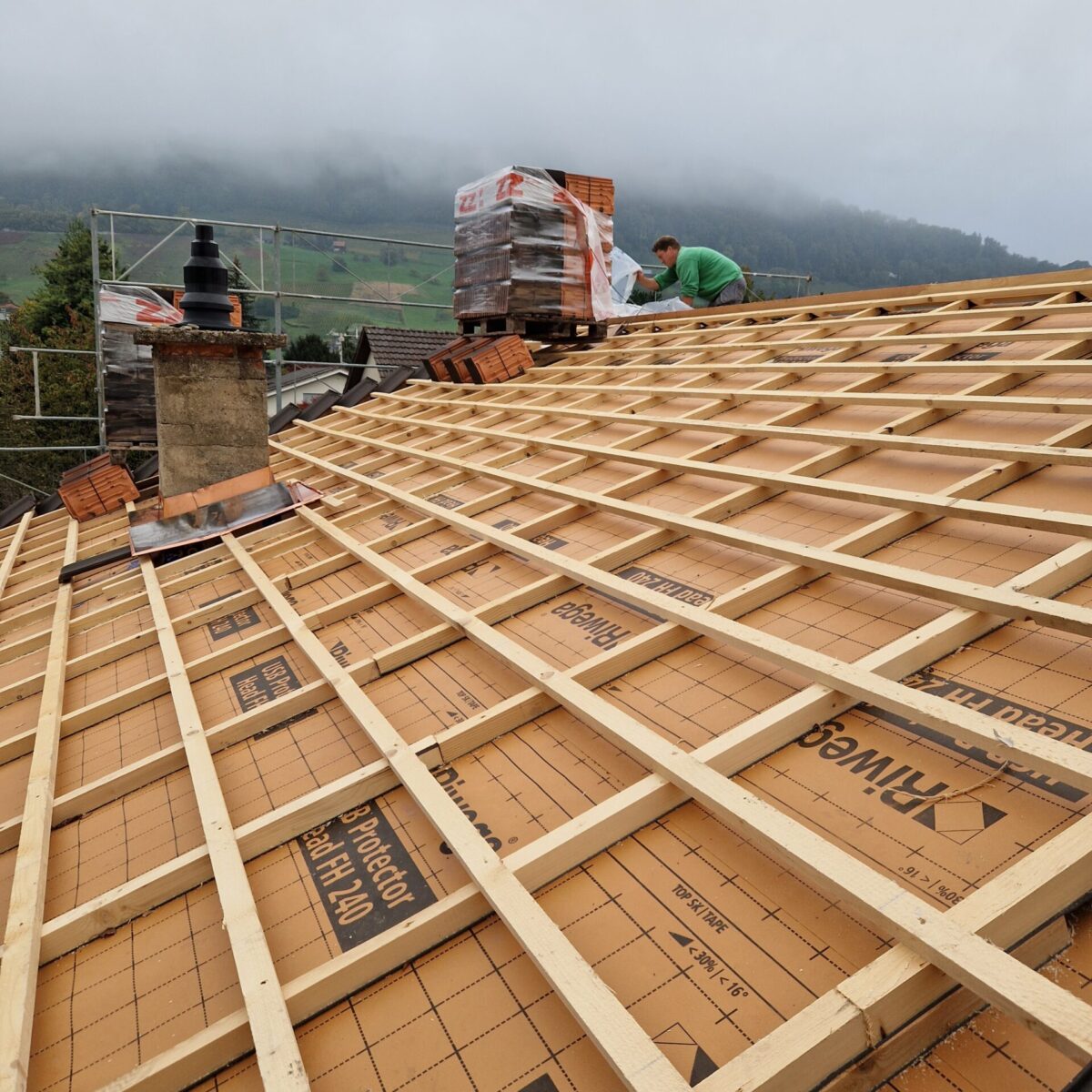 Dachisolierung EFH Hutter Au SG