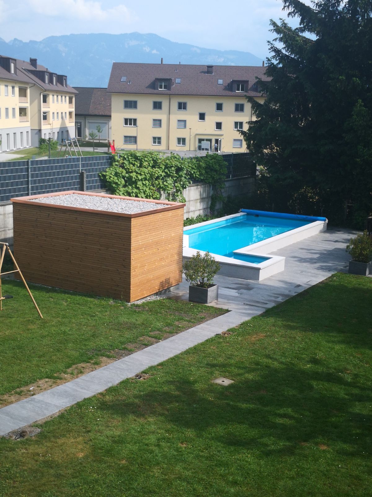 Sanierung Aussen Schwimmbad