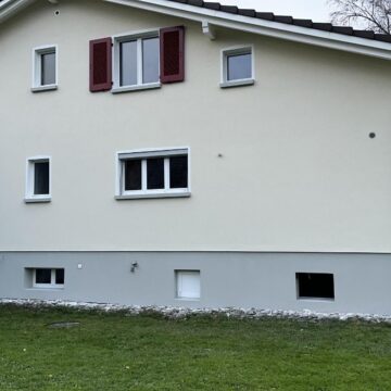 Fassadensanierung EFH Au
